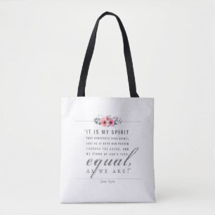 Jane Eyre - zoals wij zijn - wit Draagtas