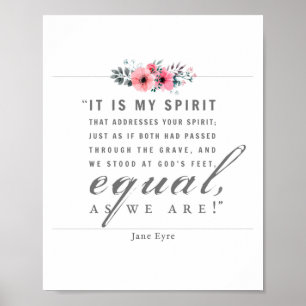 Jane Eyre - zoals wij zijn - wit Poster