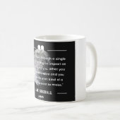 Jane Goodall cite mug (Devant droit)