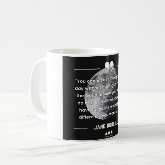 Jane Goodall cite mug (Devant gauche)
