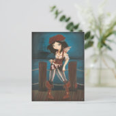 Jane - imaginaire Fairy Pirate carte postale (Debout devant)