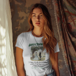 Jane & Rochester Thornfield Hall Green T-shirt