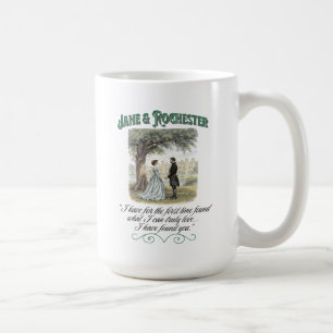 Jane & Rochester Thornfield Hall Romantische Quote Koffiemok