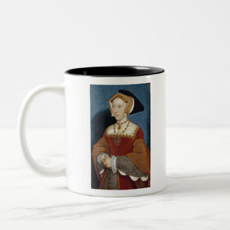 Jane Seymour - Hans Holbien the Younger - 1536 Tweekleurige Koffiemok