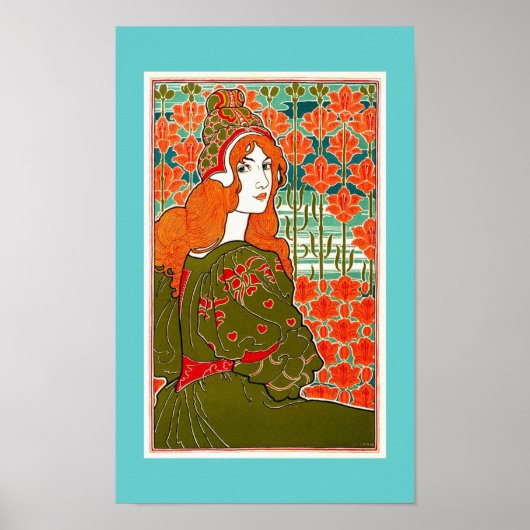 Jane van Louis John Rhead Poster (Voorkant)