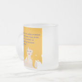 janeausten matglas koffiemok (Voorkant links)