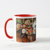 Jane's Carousel Horses in een thee of Mok (Links)