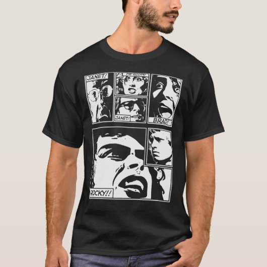 JANET DR SCOTT JANET BRAD ROCKY T-shirt classique (Devant)