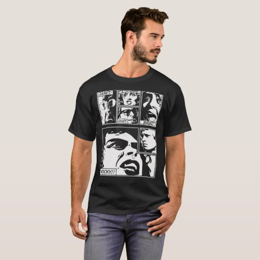 JANET DR SCOTT JANET BRAD ROCKY T-shirt classique (Devant entier)