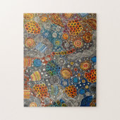 Janet Golder Mon pays Puzzle d'art autochtone (Vertical)