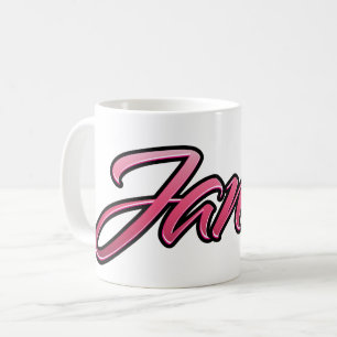 Janice faded rose Tasse de thé