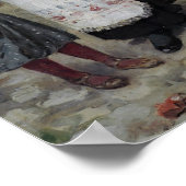 Janis Rozentals na de kerk Poster (Hoek)