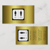 Janitor Custodian Maid Service Visitekaartje (Voorkant / Achterkant)