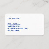 Janitorial Schoonmaak Visitekaartje (Achterkant)