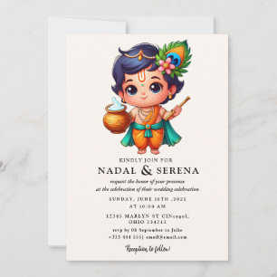 janmashtami Wedding Kaart
