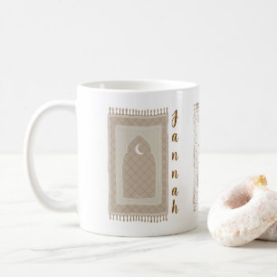 Jannah gebedsmat geïnspireerd koffiemok
