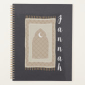 Jannah gebedsmat geïnspireerd planner (Voorkant)