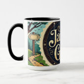 Jannah is the Goal to Paradise | Vibrant Islam Mug (Gauche)