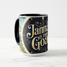 Jannah is the Goal to Paradise | Vibrant Islam Mug Mok
