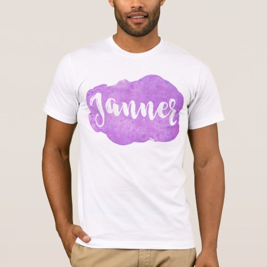Janner Devon Dialect Slang T-shirt (Voorkant)