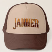 Janner Devon Dialect Slang Trucker Hat Pet (Voorkant)