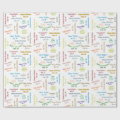Januari, 30 Gevangendag Gift Wrapping Paper Cadeaupapier (Vlak)