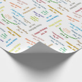 Januari, 30 Gevangendag Gift Wrapping Paper Cadeaupapier (Hoek)