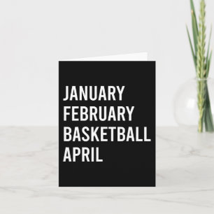 Januari Februari Basketbal April Fun Basketbal S Kaart