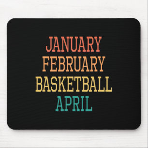 januari februari basketbal april voor alle basketb muismat