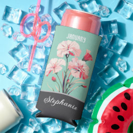 Januari Geboorte Bloem Aangepaste Naam