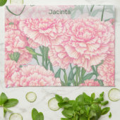 Januari Geboorte Bloem Chrysanthemum Theedoek (Gevouwen)