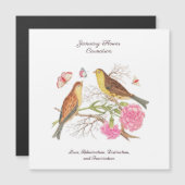 Januari Geboortemaand Bloem Verjaardagscadeau (Voorkant / Achterkant)