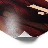 *~* JANUARI Hoofdadres Boho GARNET AP53 Foto Afdruk (Hoek)