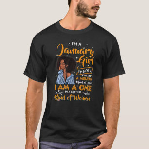 Januari Meisje Ik ben geen één op een miljoen verj T-shirt