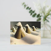 Januari, mooie kunst van Grant Wood Briefkaart (Staand voorkant)