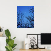 Januari Moon Poster (Thuiskantoor)