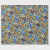 Januari onder de microscoop cadeaupapier (Vlak)