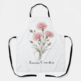 January Carnation Flowers  Schort