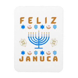 Januca, Feliz Januca, Menorah, Masada Magneet
