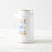 Januca Januka Janucia Janukia menorah Sameaj Bierpul (Voorkant links)