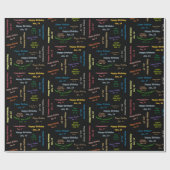 Janvier, 14 Anniversaire Cadeau Papier (Plat)