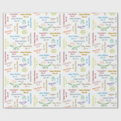 Janvier, 18 Anniversaire Cadeau Papier (Plat)