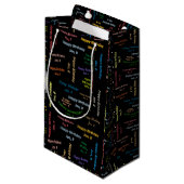 Janvier, 8 Anniversaire Cadeau Sac (Devant Angle)