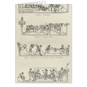 Janvier, février, mars avril, Jules