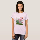 Janvier Fleurs de naissance et T-shirt pierre (Devant entier)