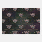 Janvier Garnet Moth Joyeux Anniversaire Papier (Devant 2)