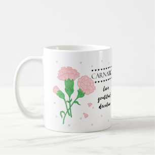 Janvier Mug Fleur de naissance avec sens Fleur