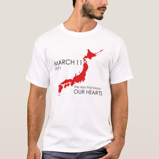 Japan 11 maart t-shirt (Voorkant)