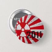 Japan 2011 ...in Memory Ronde Button 5,7 Cm (Voorkant /achterkant)