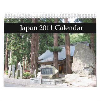 Japan 2011-kalender kalender